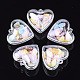 Openable Transparent Plastic Container Pendants UK-KY-S159-01F-1