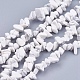 Natural Howlite Stone Bead Strands&nbsp;UK-G-R192-15-1