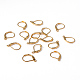 Brass Leverback Earring Findings UK-EC223-G-3