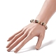 Unisex Chip Natural Gemstone Beaded Stretch Bracelets UK-BJEW-S143-35-4