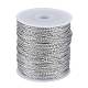 1mm Jewelry Braided Thread Metallic Threads UK-MCOR-S002-02-1