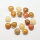Natural Yellow Jade Beads UK-G-P094-12-K-2