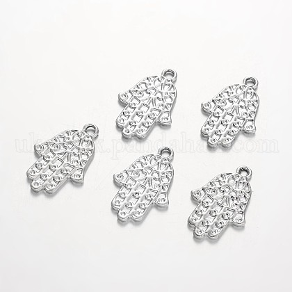 Alloy Palm Pendants&nbsp;UK-PALLOY-M179-22-AAA-1
