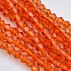 Faceted Bicone Glass Beads Strands UK-EGLA-P017-4mm-06-1