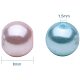 Glass Pearl Beads UK-HY-PH0008-8mm-01M-3