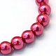 Baking Painted Glass Pearl Bead Strands UK-HY-Q003-3mm-14-2