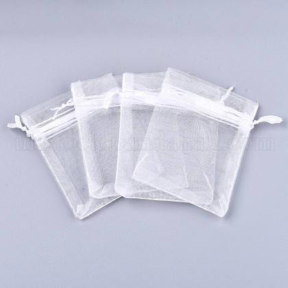 Organza Gift Bags with Drawstring UK-OP-R016-13x18cm-04-1
