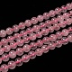 Natural  Rose Quartz Beads Strands UK-G-L104-6mm-01-1