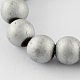 Non-magnetic Synthetic Hematite Beads Strands UK-G-Q933-4mm-03-2