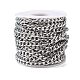304 Stainless Steel Cuban Link Chains UK-CHS-G010-02P-4