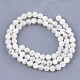 Natural White Shell Beads UK-X-SHEL-T012-49C-2