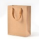 Rectangle Kraft Paper Bags with Handle UK-AJEW-L048A-02-1
