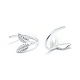 925 Sterling Silver Earrings UK-EJEW-F186-27S-2