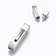 304 Stainless Steel Bayonet Clasps UK-STAS-O114-046MP-C-1