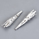Silver Color Plated Iron Bead Cones&nbsp;UK-X-E049Y-S-2