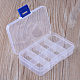 8 Compartments Polypropylene(PP) Bead Storage Containers UK-CON-R007-01-2