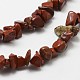 Natural Red Jasper Beads Strands UK-G-F328-20-3