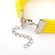 Braided Cord Bracelets UK-BJEW-JB01559-02-2