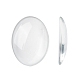 Transparent Oval Glass Cabochons UK-X-GGLA-R022-40x30-1