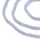 Natural Angelite Beads Strands UK-G-F619-11-2mm-3