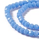 Faceted(32 Facets) Glass Beads Strands UK-EGLA-J042-36A-07-3