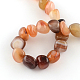 Natural Agate Beads Strands UK-G-R297-21-K-2