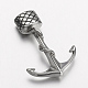 304 Stainless Steel Anchor Hook Clasps UK-STAS-E133-097AS-1