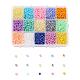 15 Colors Glass Seed Beads UK-SEED-JP0007-02-1