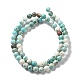 Natural Magnesite Beads Strands UK-G-L555-02B-02-2