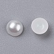 5MM Creamy White Dome Half Round Acrylic Imitated Pearl Cabochons Fit Phone Decoration UK-X-OACR-H001-4-2