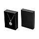 Rectangle Cardboard Jewelry Set Boxes UK-X-CBOX-S008-04-4