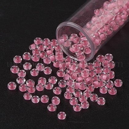11/0 Grade A Transparent Glass Seed Beads UK-X-SEED-N001-D-208-1