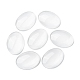 Transparent Oval Glass Cabochons UK-GGLA-R022-30x22-3