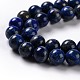 Natural Lapis Lazuli Beads Strands UK-G-G423-8mm-A-3