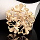Flower Natural Pearl Alloy Safety Brooches UK-JEWB-L006-19-K-2