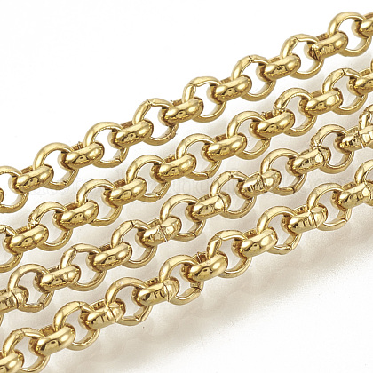 304 Stainless Steel Rolo Chains UK-CHS-S001-02D-1