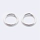 925 Sterling Silver Open Jump Rings UK-STER-F036-02S-1x5mm-2