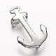 304 Stainless Steel Anchor Hook Clasps UK-STAS-E133-011P-1