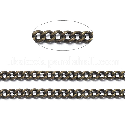 Brass Twisted Chains UK-X-CHC-S095-AB-NF-1