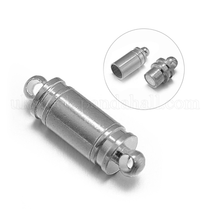 Column Brass Magnetic Clasps UK-KK-D460-P-NF-1