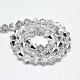 Imitate Austrian Crystal Electroplate Bicone Glass Faceted Bead Strands UK-GLAA-F029-6x6mm-B01-2