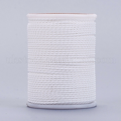 Round Waxed Polyester Cord UK-YC-G006-01-1.0mm-02-1