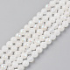 Electroplated Natural White Moonstone Beads Strands UK-X-G-S369-012B-C-1