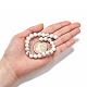 1 Strand White Round Natural Howlite Beads Strands UK-X-TURQ-G091-8mm-5