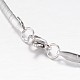 304 Stainless Steel Necklaces UK-NJEW-G310-06P-4