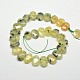 Natural Prehnite Beads Strands UK-G-O052-09-K-2