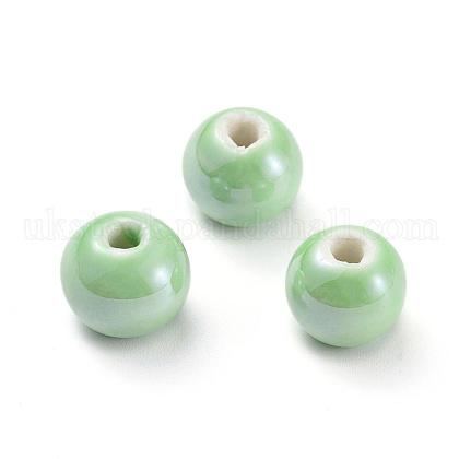 Handmade Porcelain Beads UK-PORC-D001-12mm-09-1