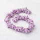 Handmade Porcelain Starfish/Sea Stars Beads Strands UK-X-PORC-E007-06-2
