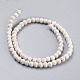 Synthetic Magnesite Beads Strands UK-X-TURQ-6D-07-2