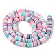 Handmade Polymer Clay Beads Strands UK-CLAY-R089-6mm-109-2